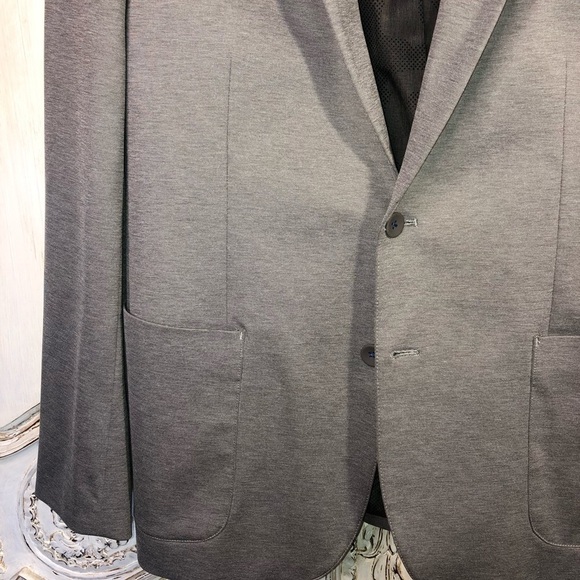 Men’s Joseph Abboud Slim Fit Light Gray Fully Lined Sport Coat Size L - Picture 3 of 10
